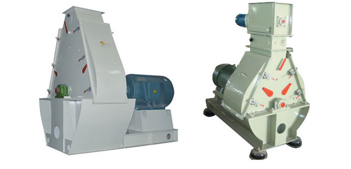 90kw Electric Commercial Biomass Industrial Hammer Mill Equipment
