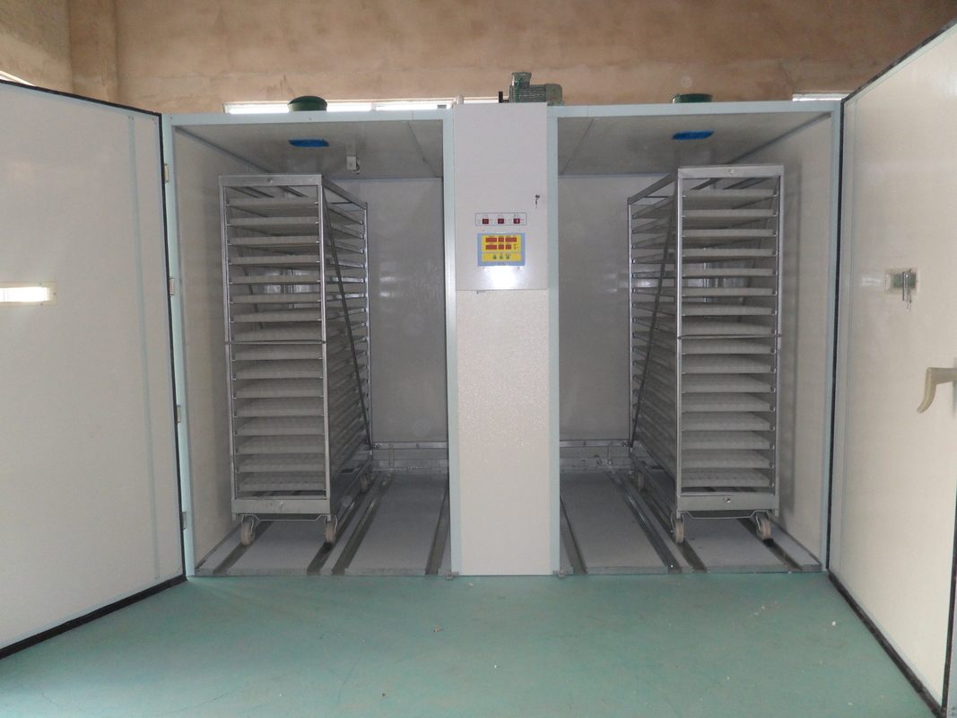 31824 Quail Eggs Single Stage Incubator 3.8KW With Hatcher